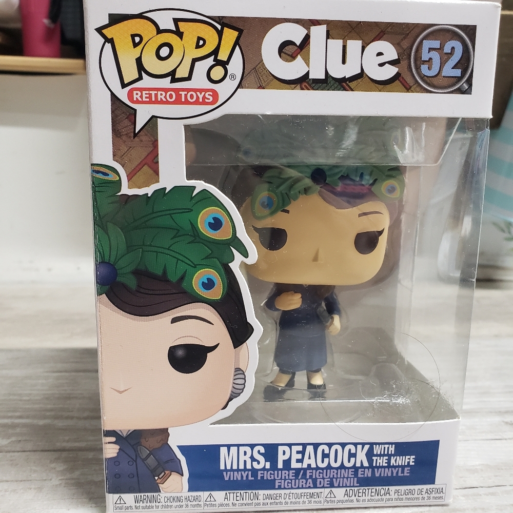 Funko Pop Clue Mrs. Peacock #52